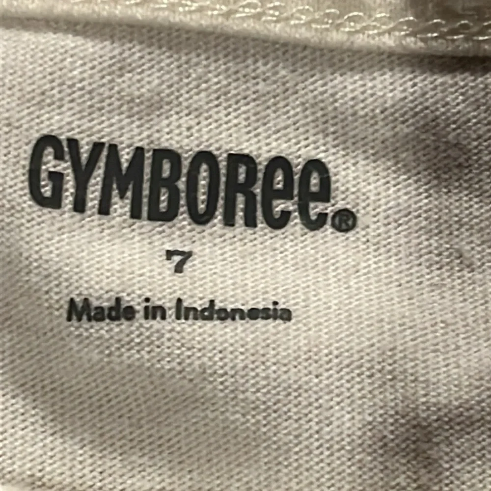 Gymboree Long Sleeve White w Teal Owl on Front T-Shirt Size 7 EUC
